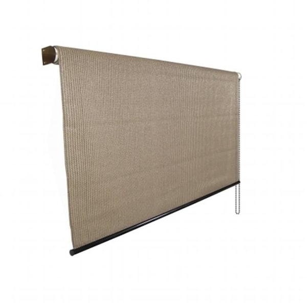 Gale Pacific Usa Inc Gale Pacific 799870460075 95 Percent Exterior Shade 8 ft. x 8 ft. Walnut 460075 - main
